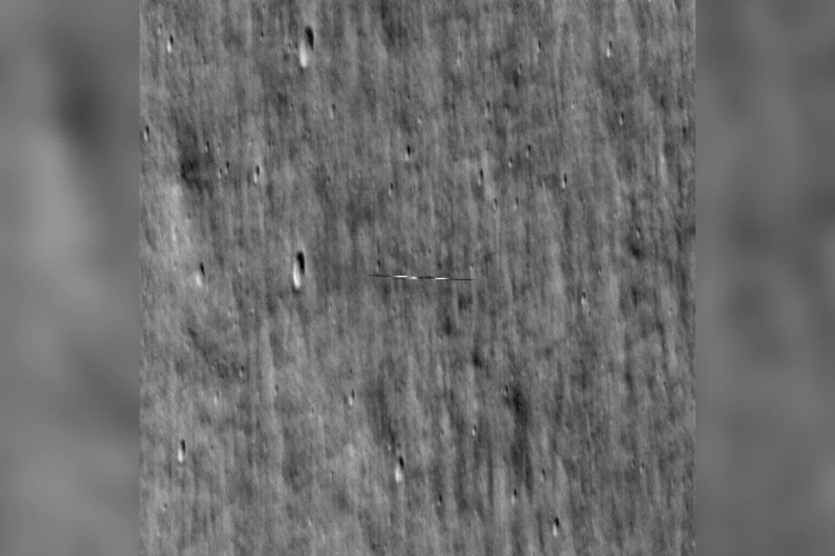 Один из снимков с борта зонда Lunar Reconnaissance Orbiter, сделанных 5–6 марта 2024 года. Фото © nasa.gov