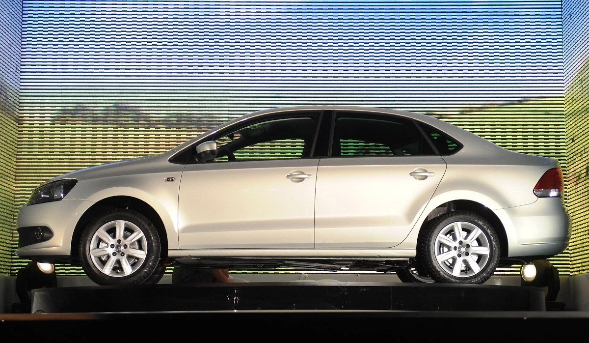 Volkswagen Polo (V-поколения). Фото © ТАСС / Максим Шеметов