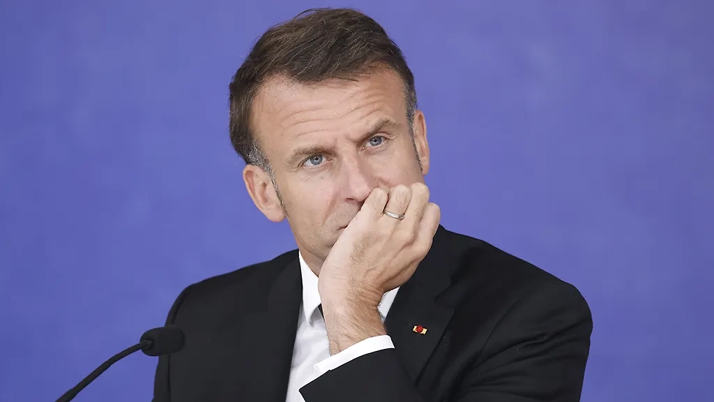 Президент Франции Эмманюэль Макрон. Фото © ТАСС / EPA / LUDOVIC MARIN