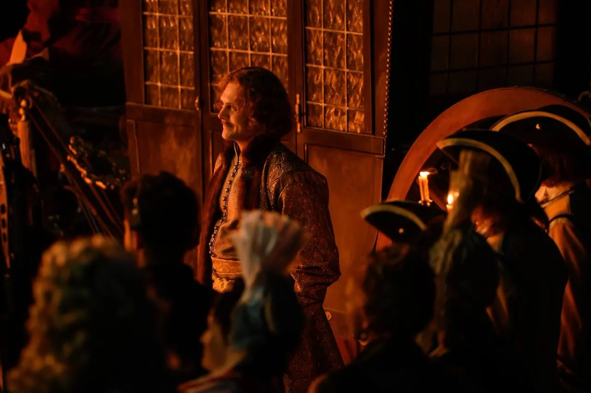 Съёмки исторической драмы о Петре I "Рождение империи". Фото © Telegram / Централ Партнершип