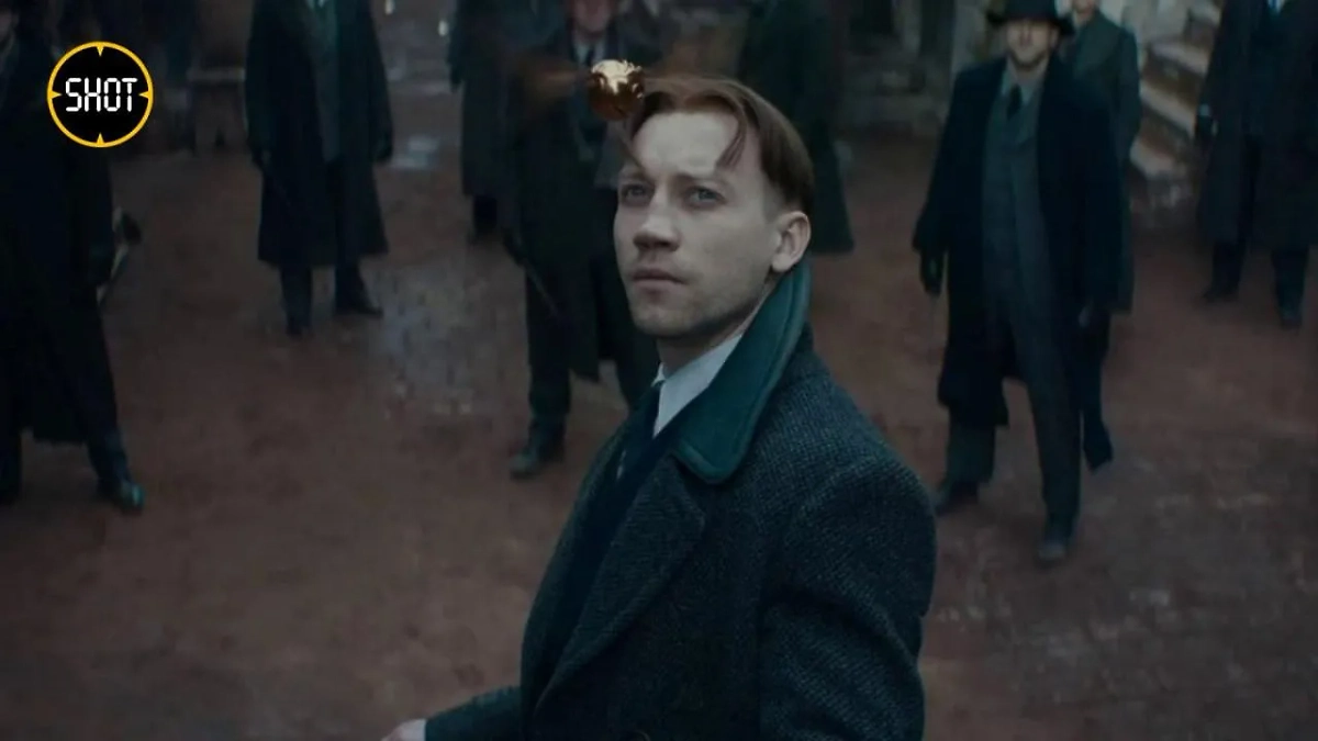 Александр Кузнецов в роли Хельмута Вайса в фильме «Фантастические твари». Фото © Telegram / SHOT