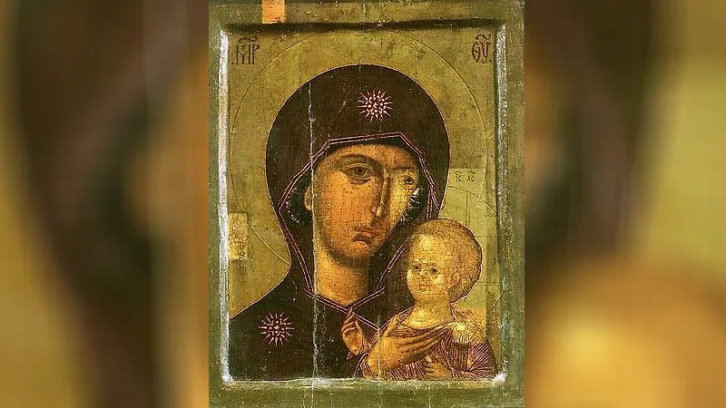 Десять странных фактов из жизни Евгения Петросяна. Петровская икона Божией Матери Успенского собора Московского Кремля. Фото © Wikipedia 