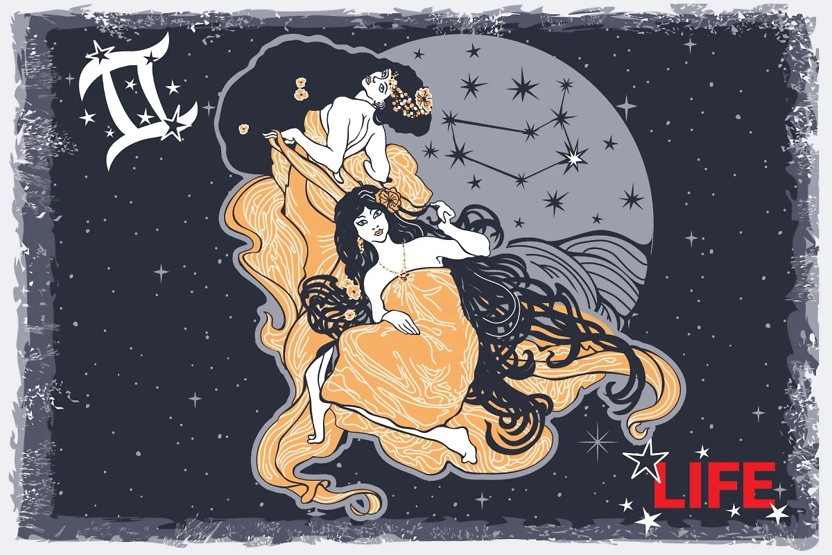 Знак зодиака Близнецы: гороскоп на неделю 1–7 декабря 2025 с рунами. Фото © Life.ru