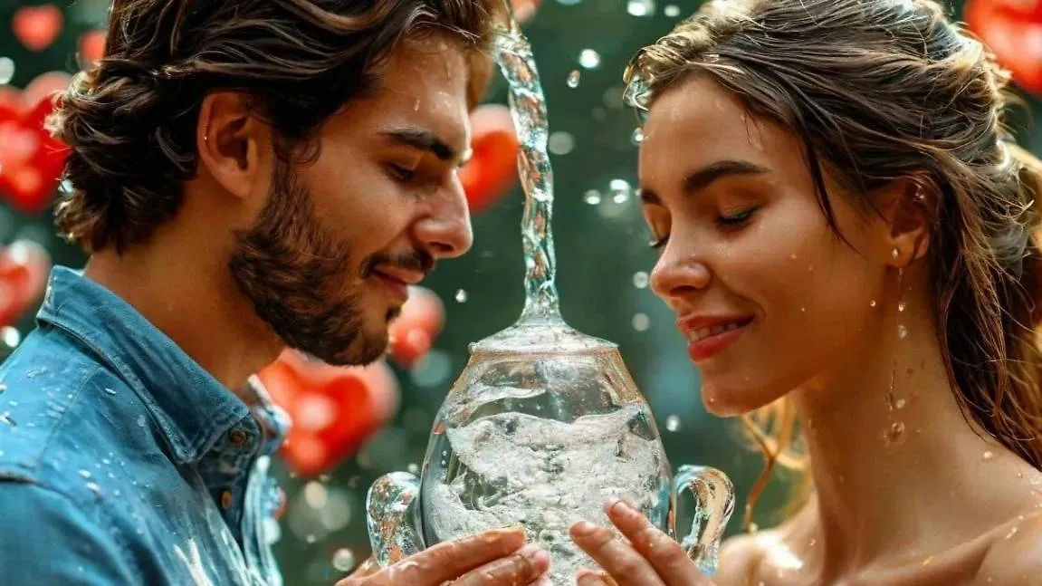 Знак зодиака Водолей: Любовный гороскоп на 2025 год Змеи. Фото © «Шедеврум»