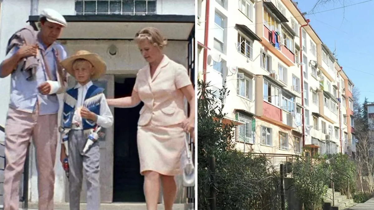 Кадр из фильма «Бриллиантовая рука», режиссёр Леонид Гайдай, сценарист Леонид Гайдай / Kinopoisk. © Yandex Карты