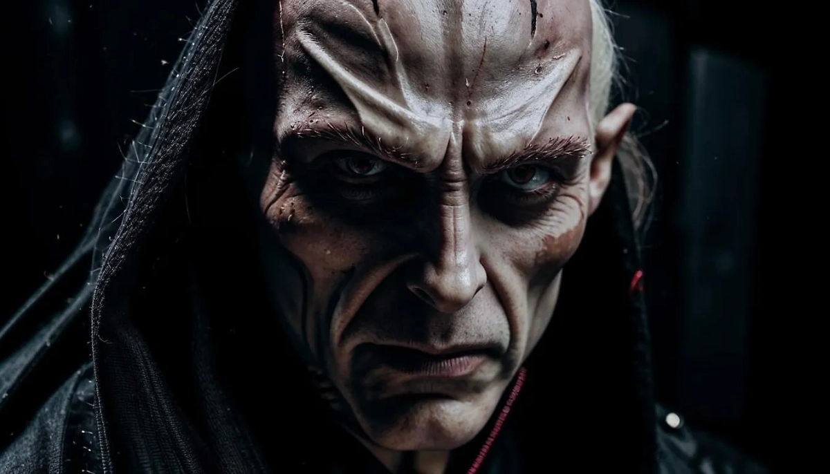 Волан-де-Морт похож на инопланетянина. Шрамы красят мужчину, но не в этом случае. Фото © Kandinsky