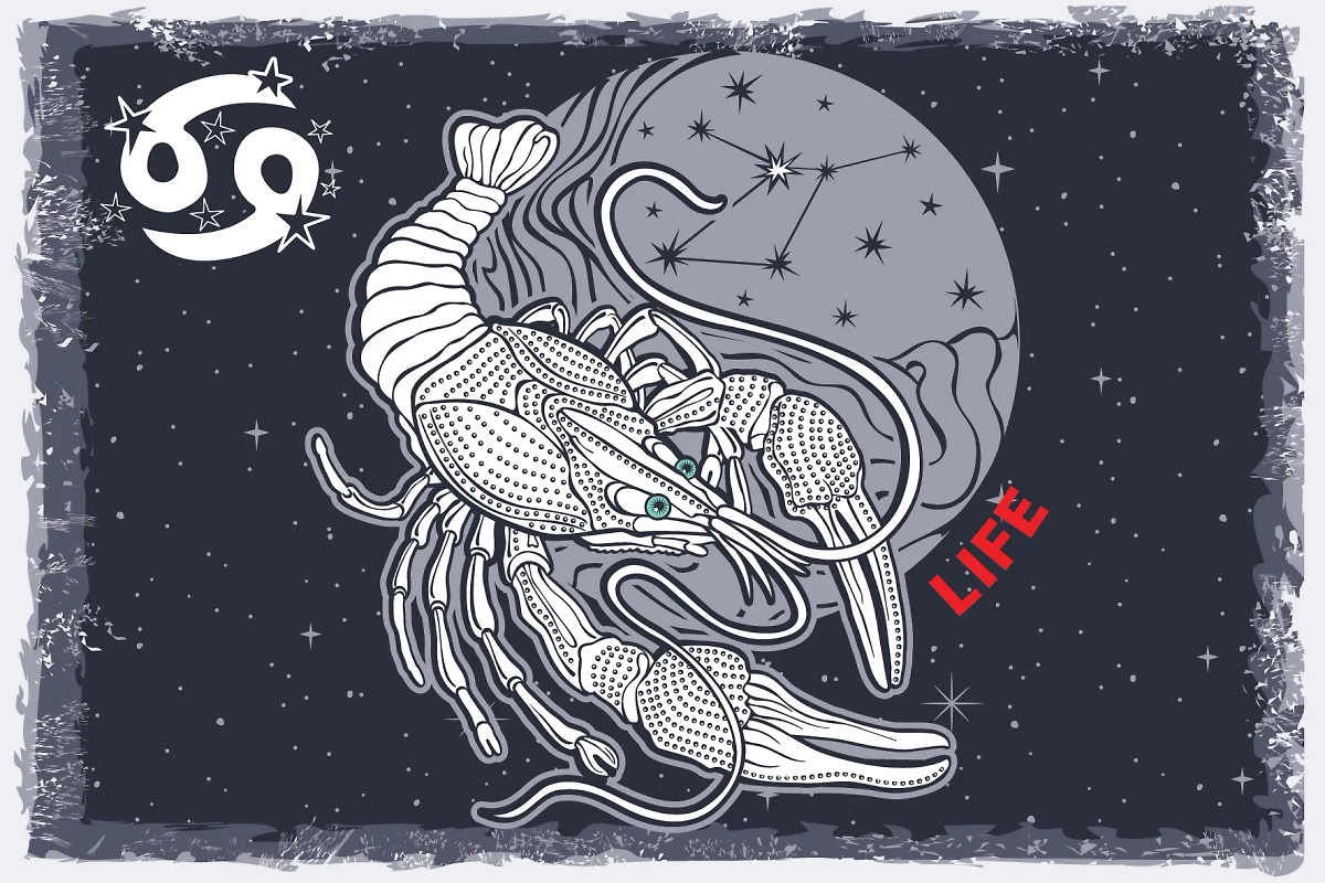 Как Змея испортит новогодние каникулы: Гороскоп на январь для знака зодиака Рак.