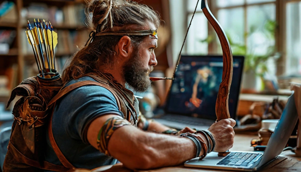 Знак зодиака Стрелец. В 2025 году они могут похвастаться креативностью и новаторскими экспериментами. Фото © «Шедеврум»