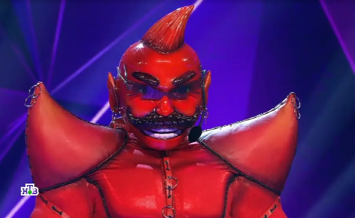 Как думаете, кто выступил под маской Перца? Члены жюри подумали, что это Джиган. Фото © ntv.ru