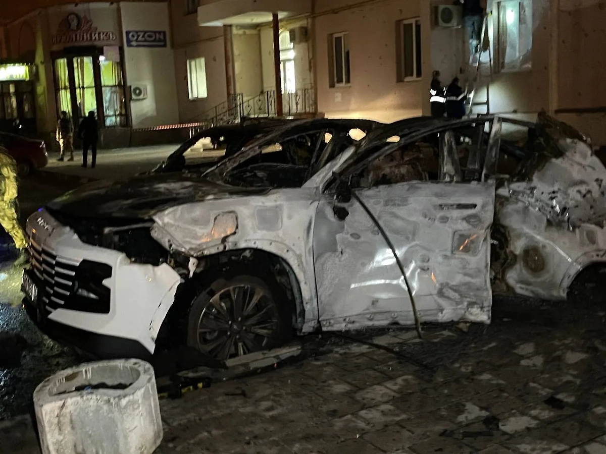 Повреждения в Белгородской области после обстрела ВСУ. Фото © Telegram / Настоящий Гладков