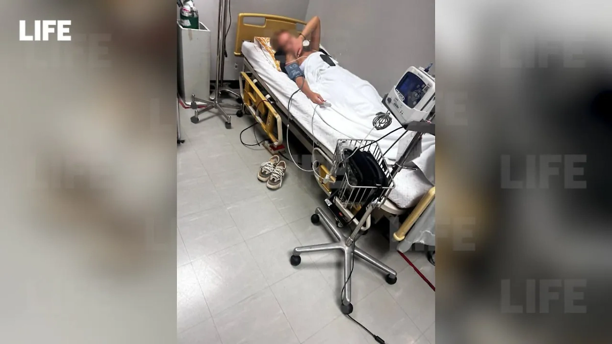 Жена Алексея Юлия в больнице Таиланда. Фото © Life.ru