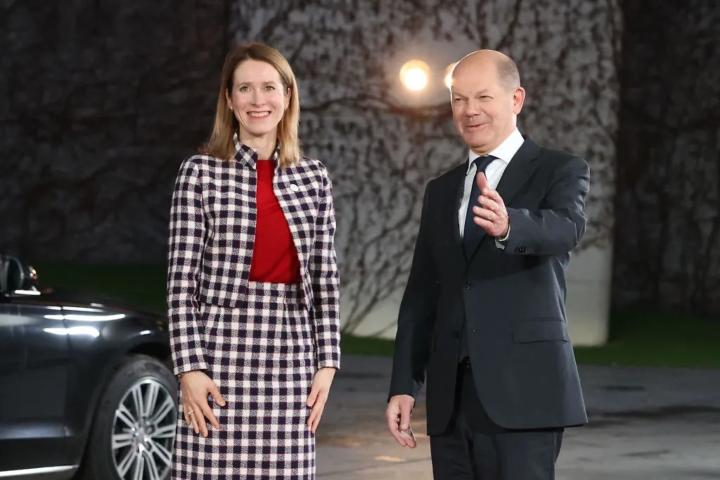 Кая Каллас с лидерами Украины, НАТО, ЕС и США. Фото © Getty Images / Jörg Carstensen / picture alliance