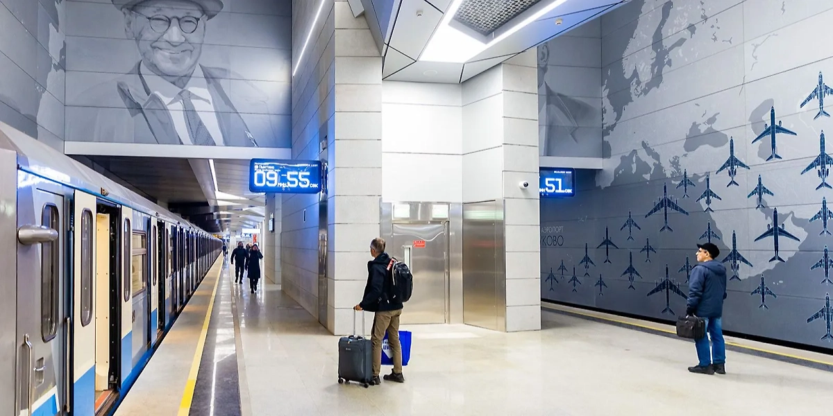 В московском метро есть станции, где невозможно уехать в тупик. Фото © Пресс-служба Департамента транспорта и развития дорожно-транспортной инфраструктуры города Москвы