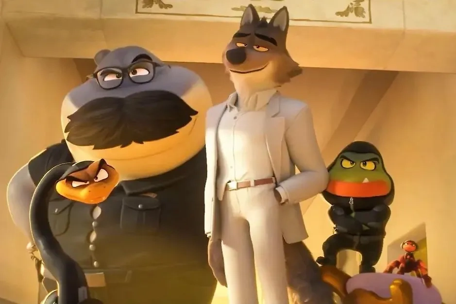 «Плохие парни» — замечательная 3D-комедия про очеловеченных животных, которые ведут криминальную жизнь. Фото © kinorium
