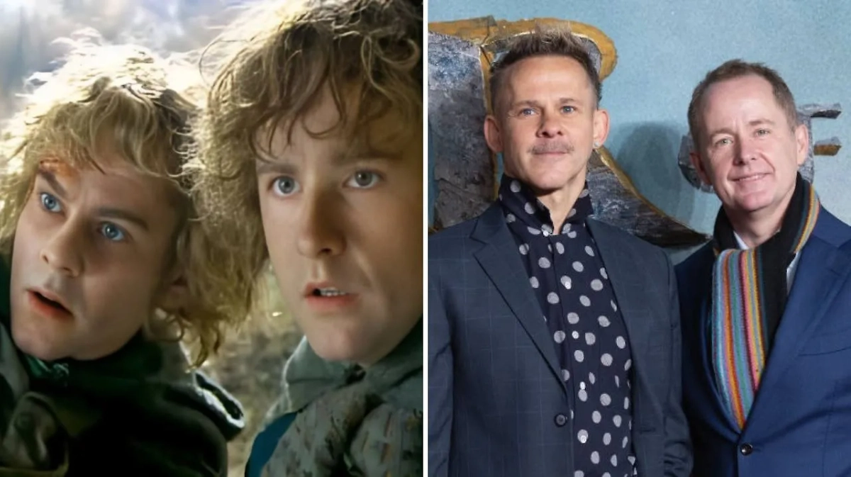 Доминик Монаган и Билли Бойд (Мерри и Пиппин): как хоббиты сохранили дружбу на долгие годы. Фото © «Властелин колец: Братство кольца» (2001), режиссёр Питер Джексон, сценаристы Фрэн Уолш, Филиппа Бойенс и др. / Kinopoisk, © Gettyimages / Jo Hale