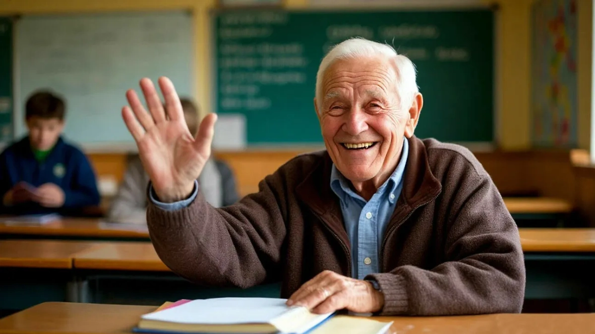 Этот старичок выглядит так, будто и правда прожил целых сто лет. Фото © «Шедеврум»