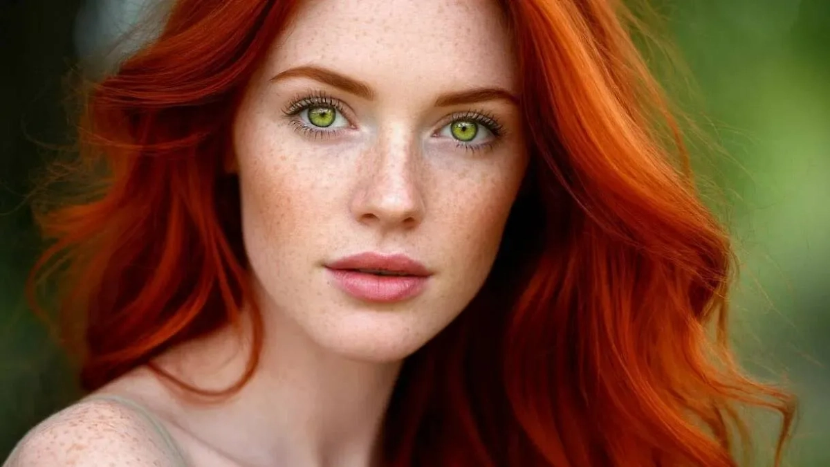 Грустно, но факт: зелёные глаза и рыжие волосы могут быть признаком колдунства ваших предков. Фото © «Шедеврум»