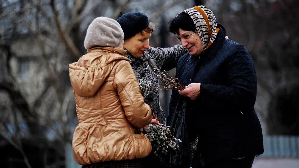 Как отмечать праздник Вербное воскресенье 2025 года. Фото © ТАСС / Смитюк Юрий