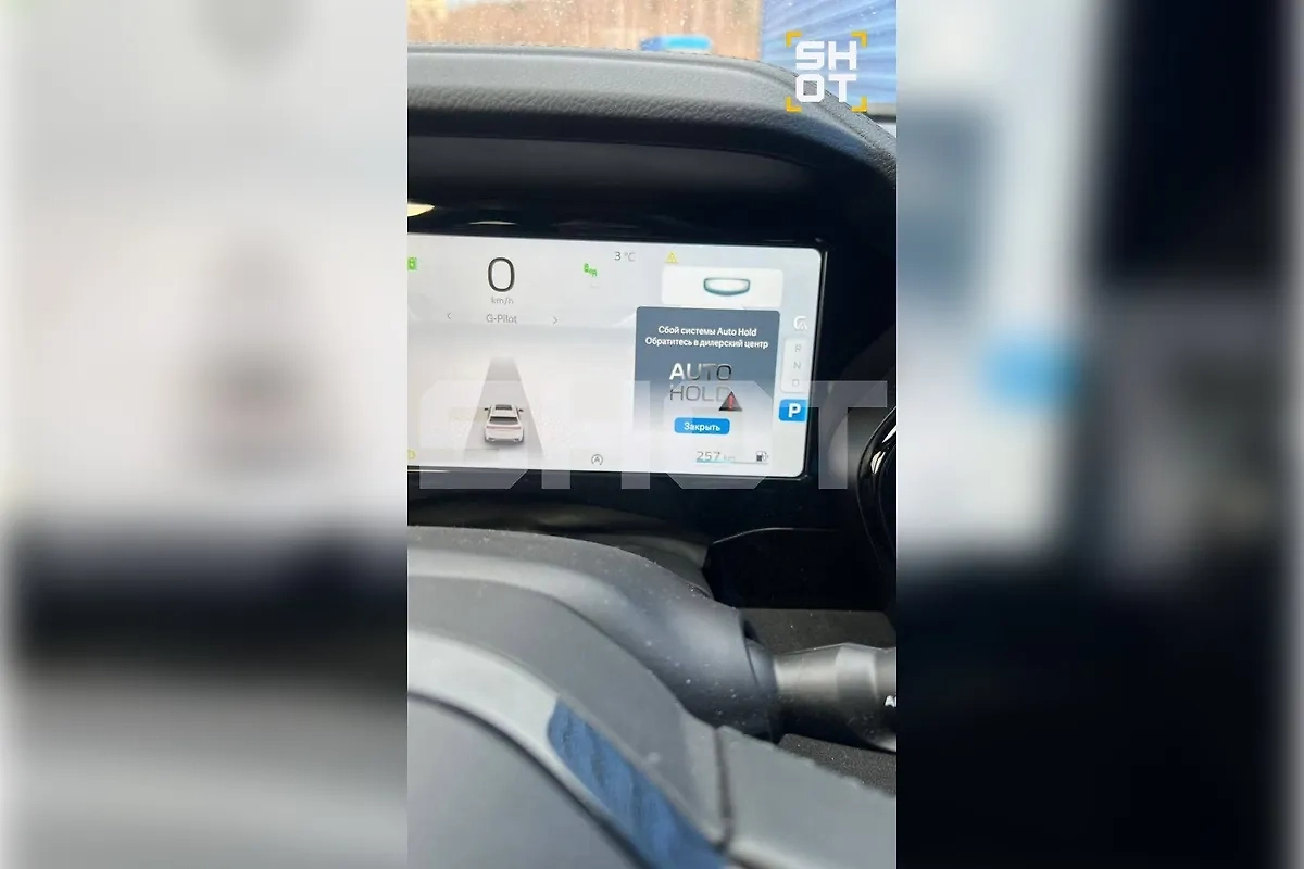 Ошибки в новом Geely за 4 миллиона. Фото © Telegram / SHOT