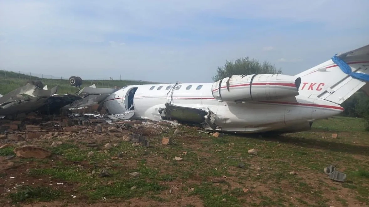 В Марокко самолёт приземлился за пределами взлетной полосы. Фото © Х / AviationSource