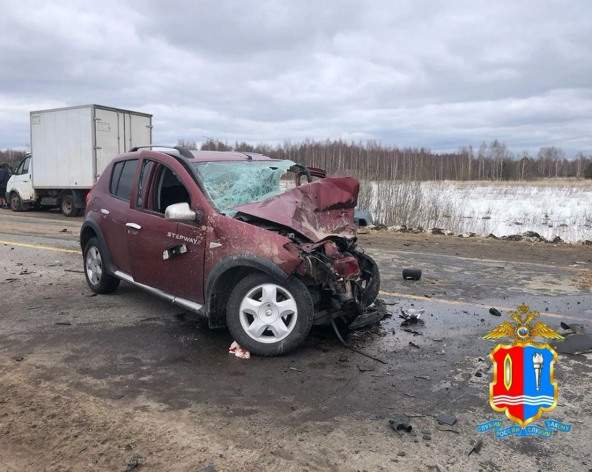 ДТП в Ивановской области. Обложка © Telegram / Полиция37 Иваново