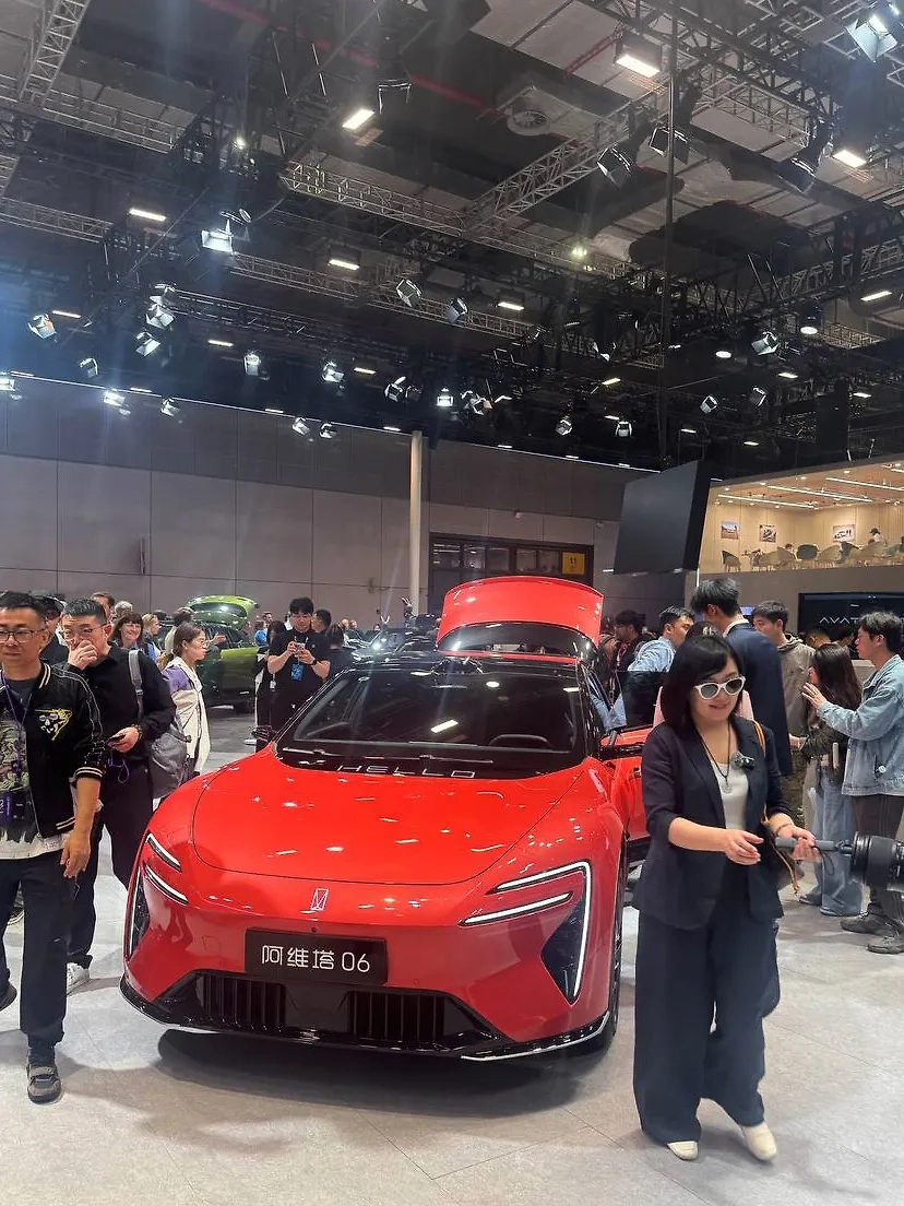 Avatr 06. Фото © Telegram / No Limits