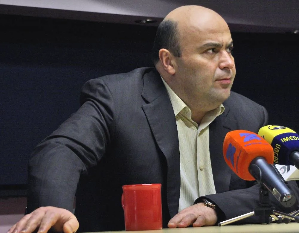 Москва. 23 декабря. Президент Союза грузин в России Михаил Хубутия. Фото © ТАСС / Кубединов Игорь