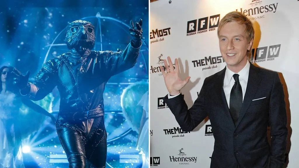 Третьим маску снял Сокол. Кем в финале оказался Сокол? Фото © VK / «Маска», © ТАСС / Алексей Филиппов