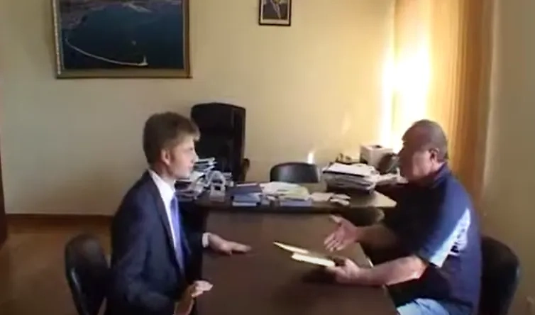 Райхельгауз был дружен с одиозным украинским депутатом Рады Алексеем Гончаренко. Фото © YouTube / TRKkug
