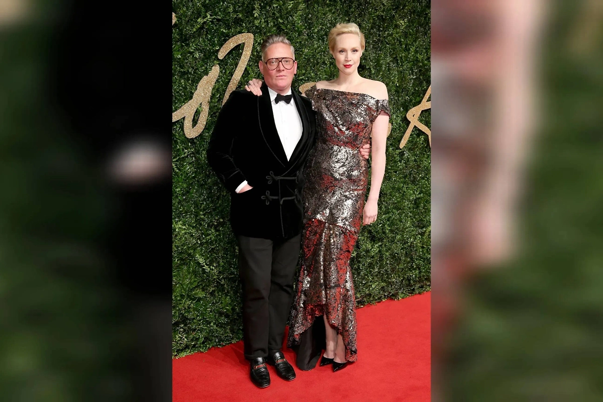 Гвендолин Кристи и Джайлс Дикон: когда разница в росте только украшает отношения. Фото © Getty Images / Mike Marsland