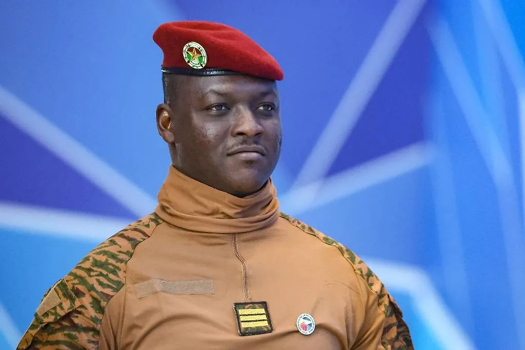 Президент Буркина-Фасо Ибрагим Траоре. Фото © ТАСС / Станислав Красильников