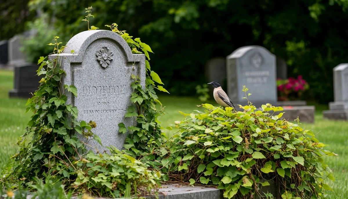 Если на захоронении растут цветы — это хорошо или плохо? Фото © «Шедеврум»