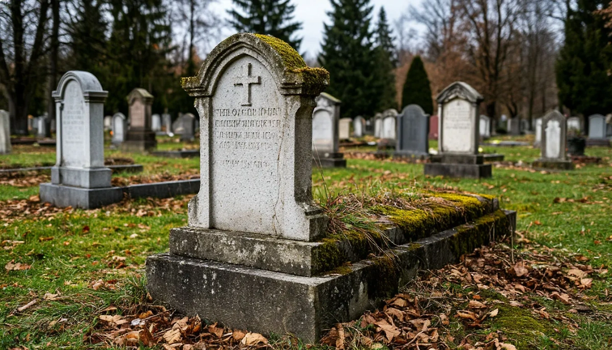 Заброшенные могилы на кладбищах — почему они опасны. Фото © «Шедеврум»