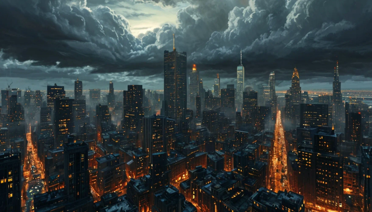 Вечная ночь на Земле наступит из-за тёмной материи. Фото © «Шедеврум»