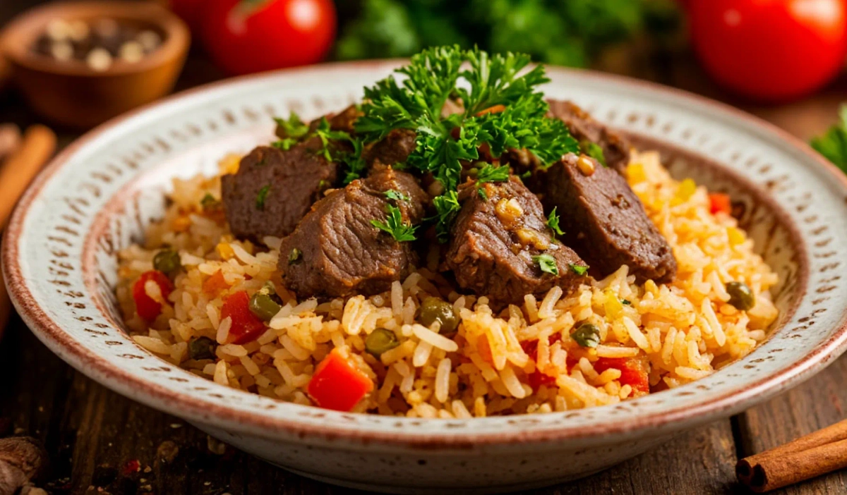 Плов с бараниной. Фото © «Шедеврум»