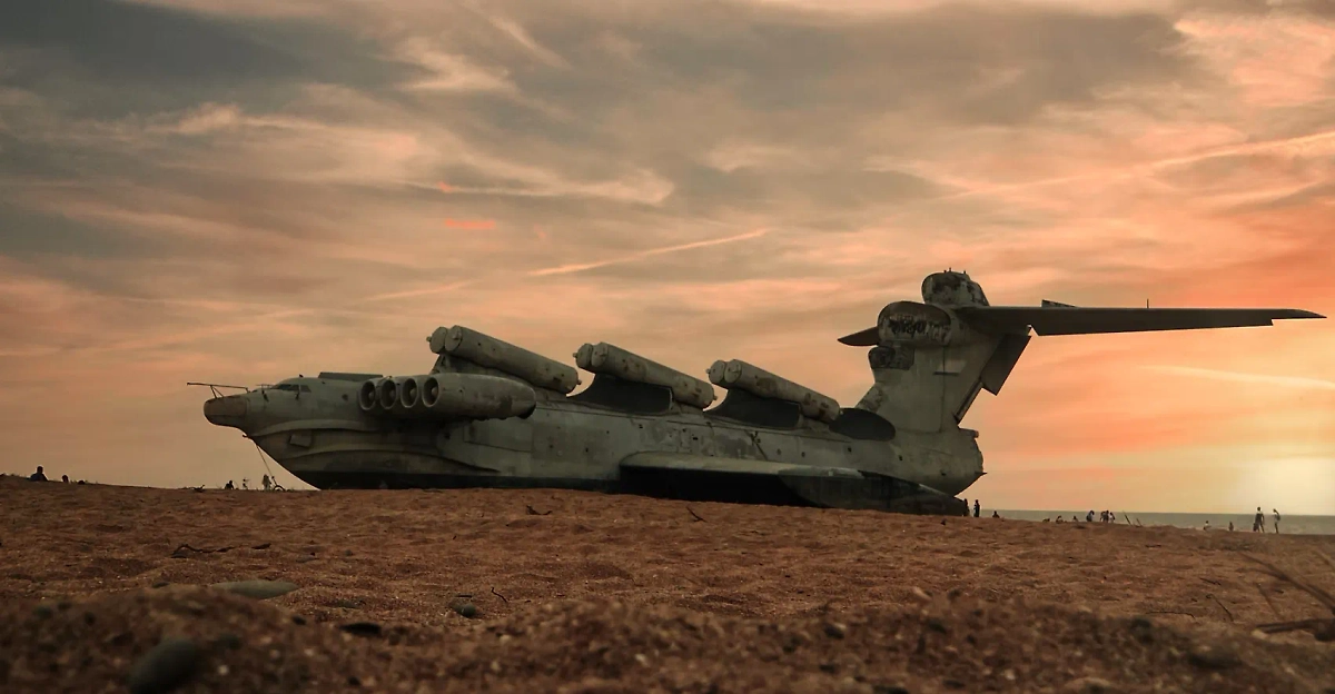 Экраноплан «Лунь». Фото © Unsplash / Sergi Brylev