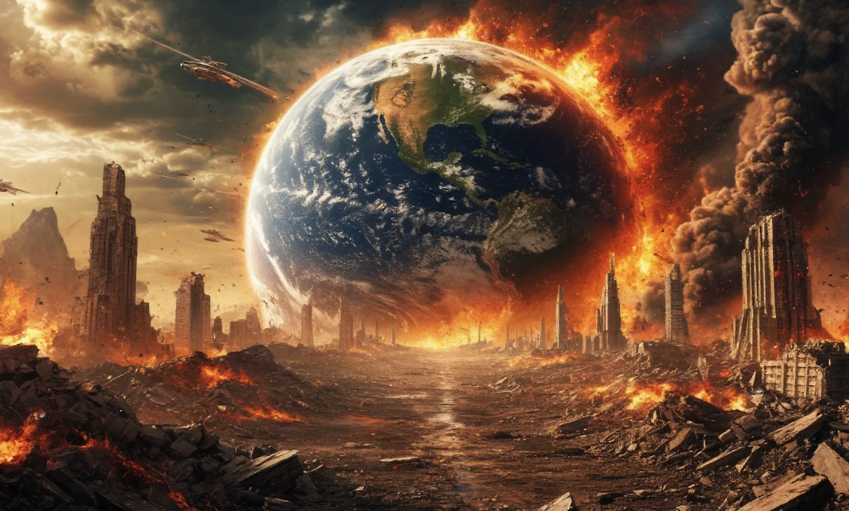 Вычисляем конечного папу по формуле: за точку А примем Целестина Второго, за точку Б — армагеддонского папу. Между ними на одинаковом расстоянии от точек А и Б находится точка С — папа Сикст V. Фото © «Шедеврум»