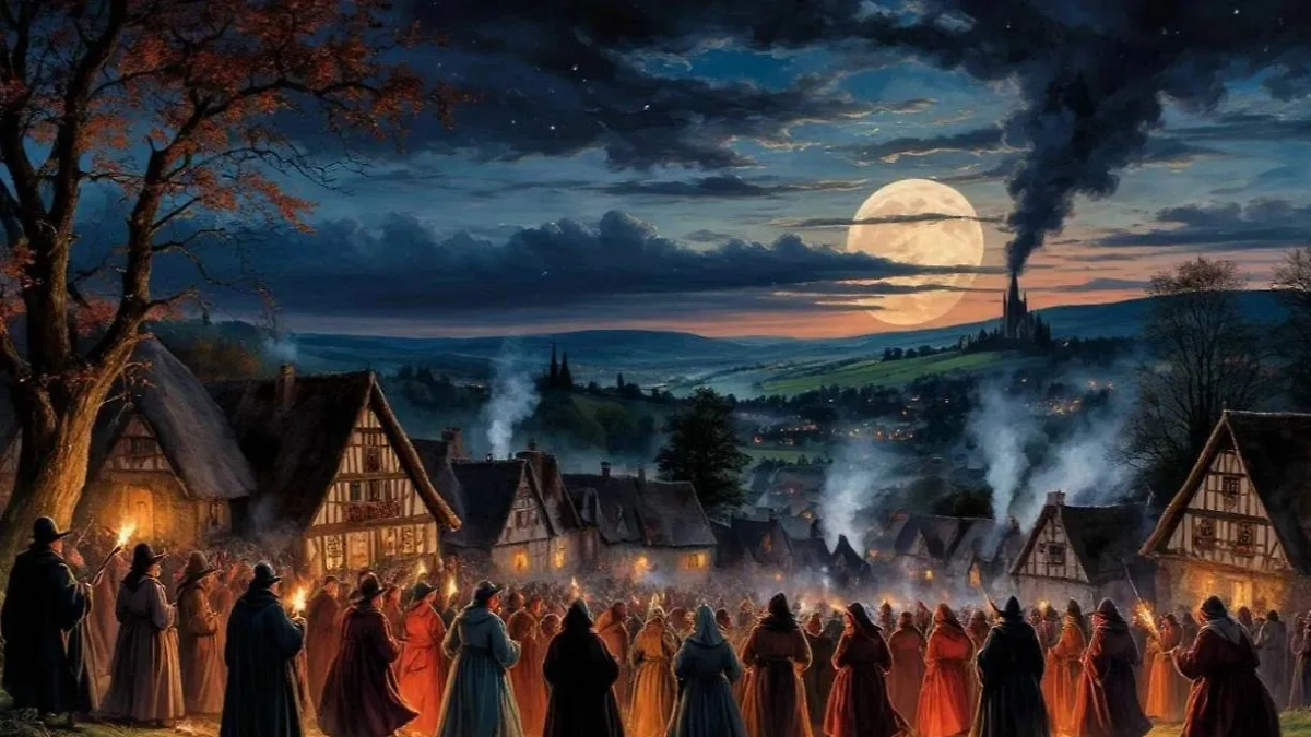 Вальпургиева ночь — время, когда ведьмы собираются на большую сходку. Фото © «Шедеврум»