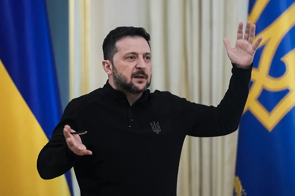 Глава киевского режима Владимир Зеленский требует проводить всё новые саммиты. Фото © ТАСС / STRINGER