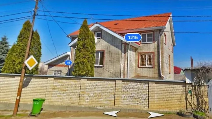 Дом на окраине Ставрополя, где жил с родителями Николай Сердюков. Фото © yandex.ru 