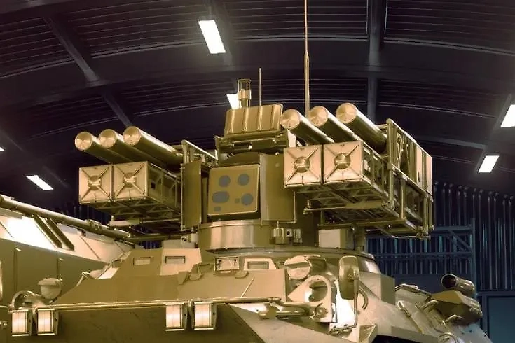 Боевой модуль «Кроны» с ОЭСУ, десятью ТПК. Фото © Концерн «Калашников»