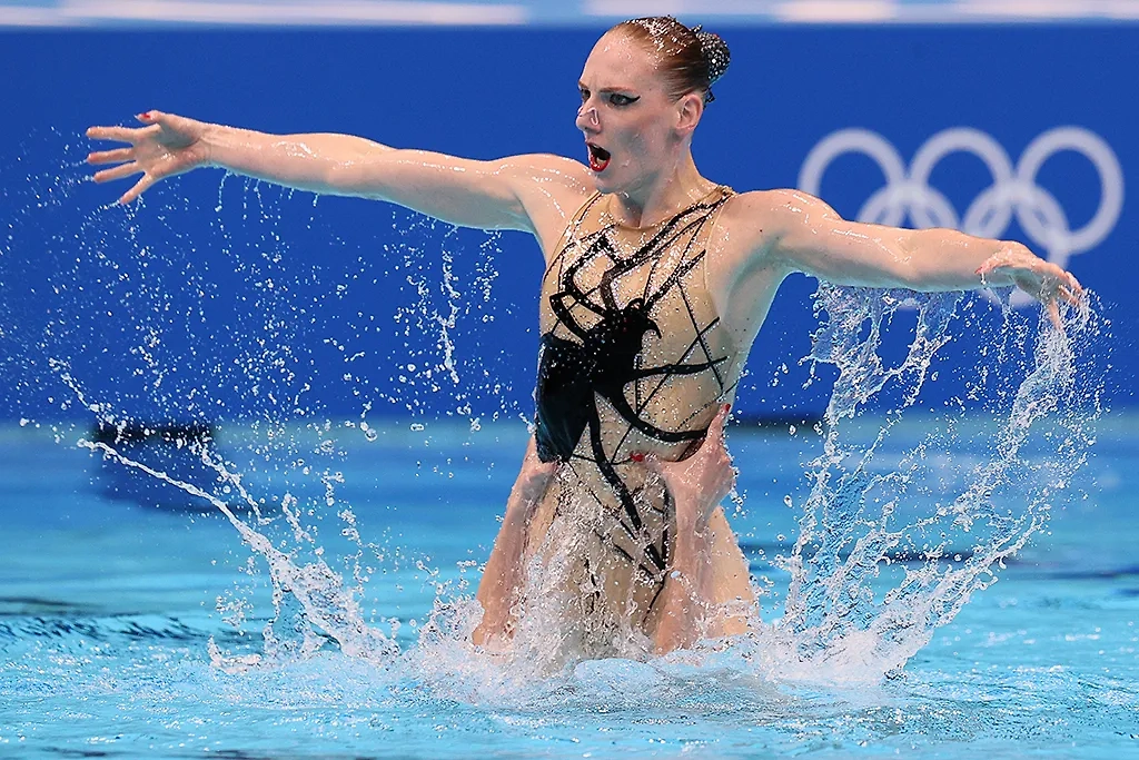 Россия — дом для самой титулованной синхронной пловчихи в мире. Фото © ТАСС / Сергей Бобылев