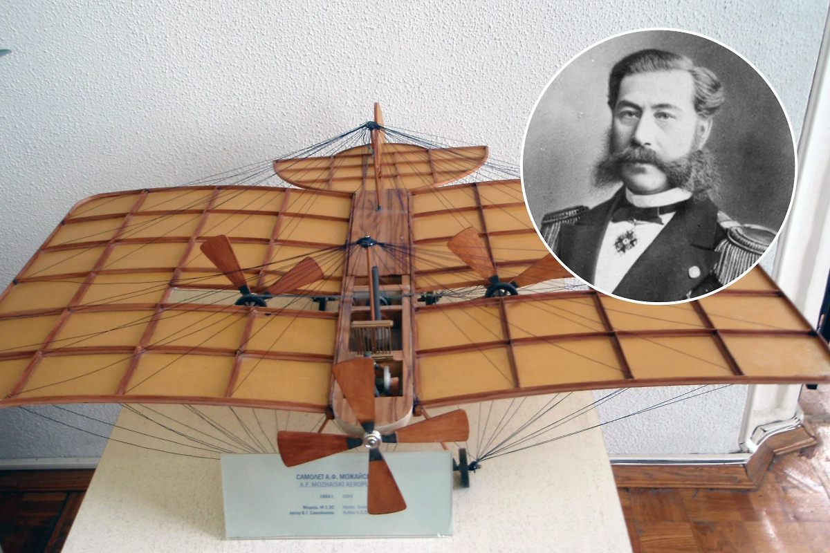 Российский самолёт Можайского: почему мир забыл о первом полёте человека. Фото © Wikipedia / Владимир Петрович Галин, © Wikipedia