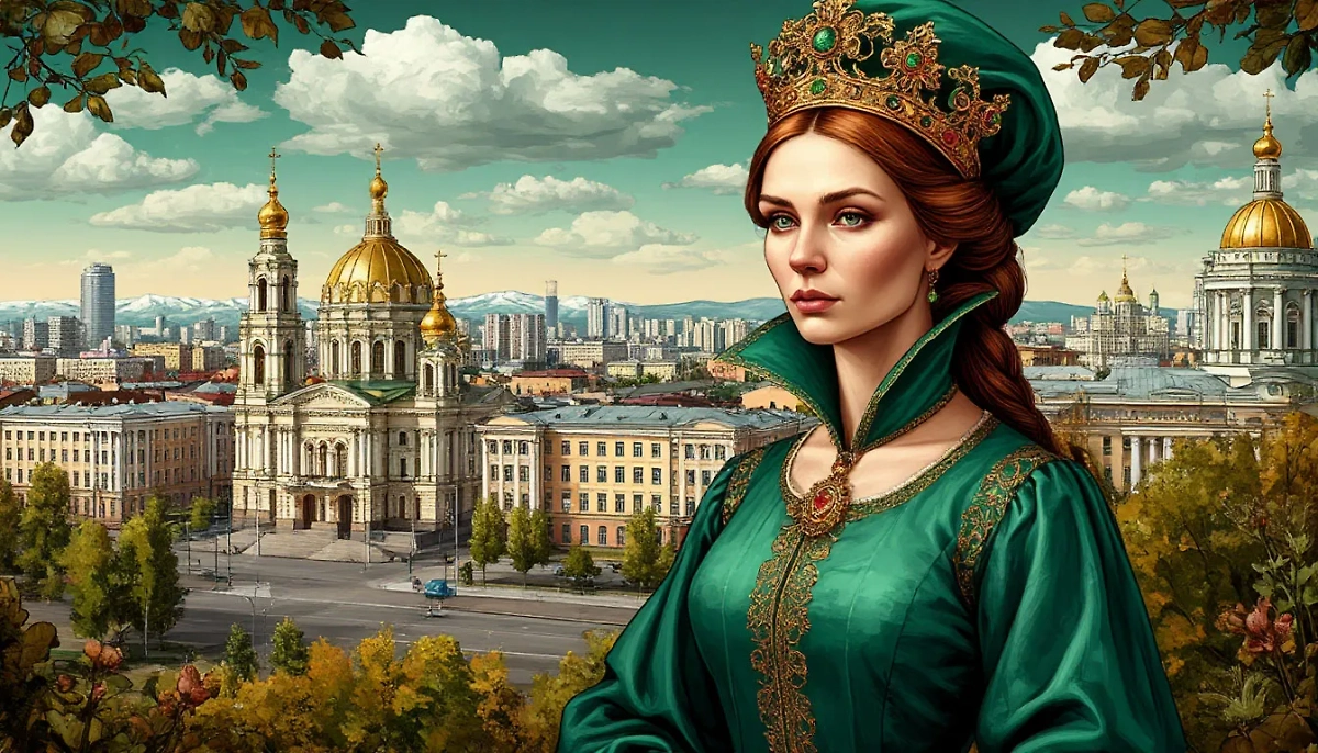 Екатеринбург — столица Урала, и тут невольно на ум приходит Хозяйка Медной горы. © «Шедеврум»