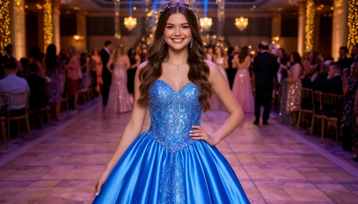 На выпускной-2025 вы решили превзойти Белль или Белоснежку, и не прогадали. Фото © «Шедеврум»