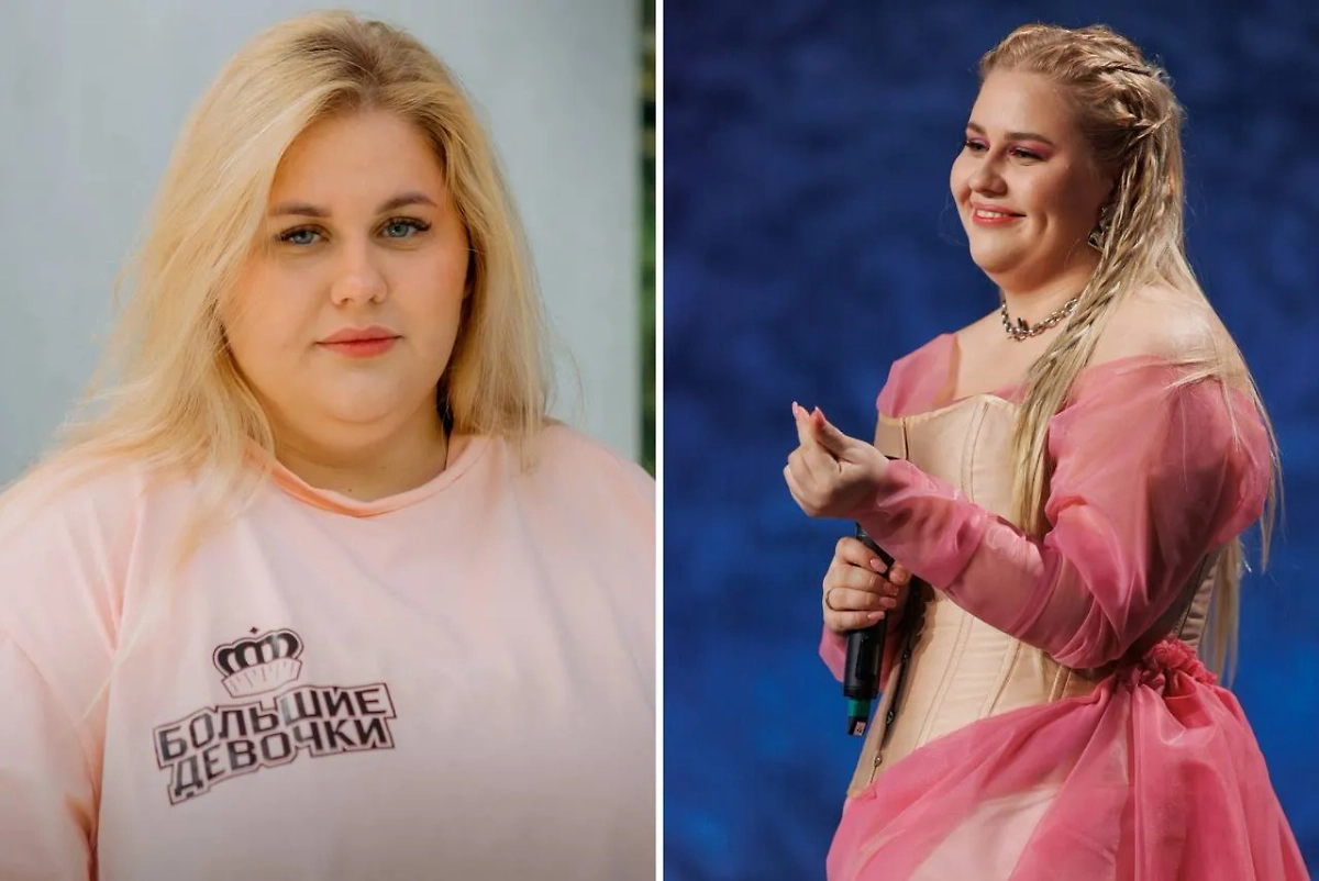 Богдана Тоймурзина: как бронзовая призёрка шоу «Большие девочки» изменила свою жизнь. Фото © VK / Большие девочки, © Telegram / bg_friday