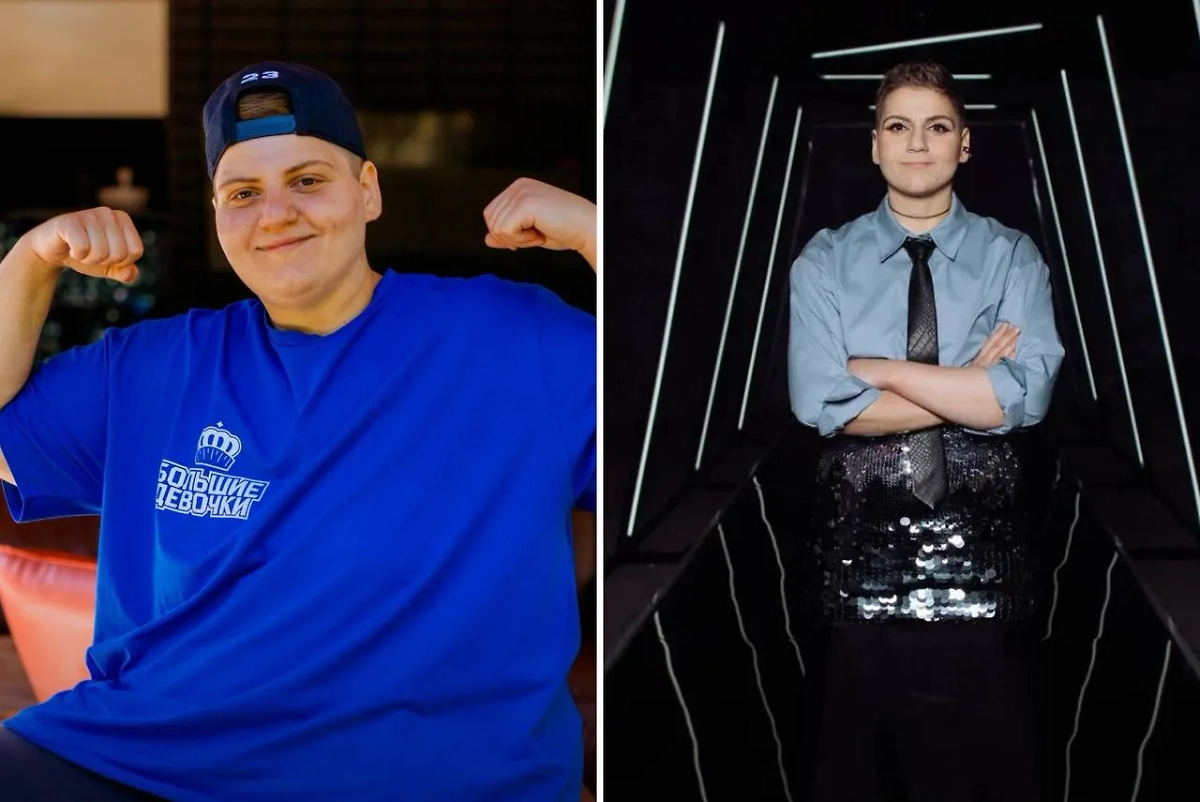 Дарья Типчук получила полмиллиона за домашнее похудение после ухода из шоу «Большие девочки 2». Фото © VK / Большие девочки, © Telegram / bg_friday