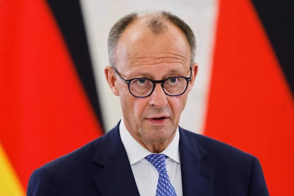 Федеральный канцлер Фридрих Мерц. Фото © ТАСС / АР / Mindaugas Kulbis