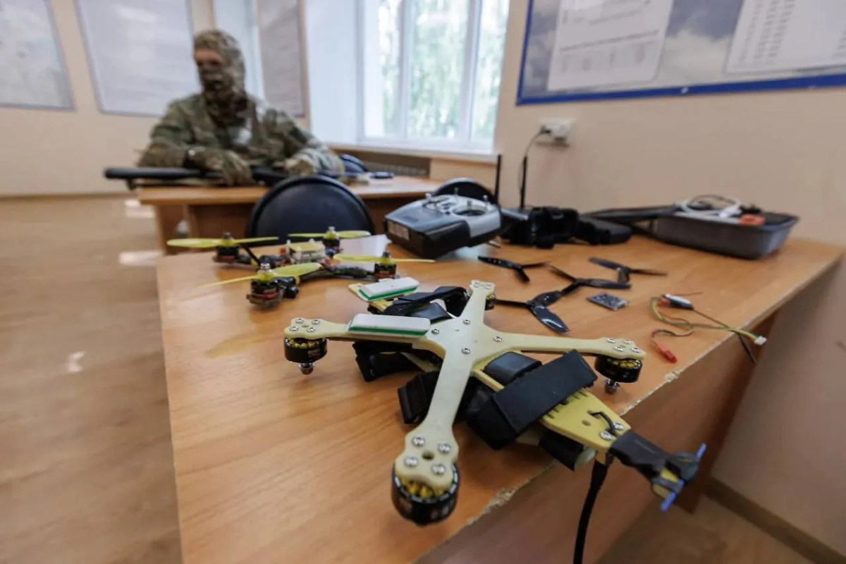 Курсы подготовки для бойцов-контрактников в Татарстане. Фото © ТАСС / Бизнес Online / Сергей Елагин