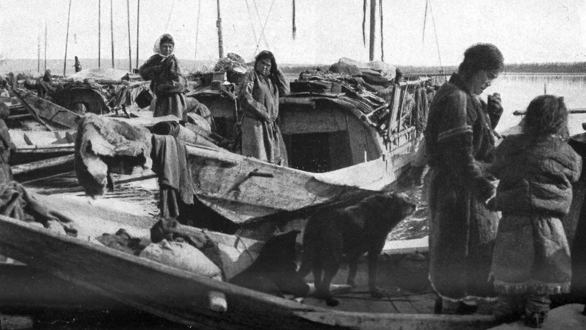 Кеты — рыболовы. Они освоили литьё, но жили родоплеменным строем. Фото © Wikipedia / Фритьоф Нансен.